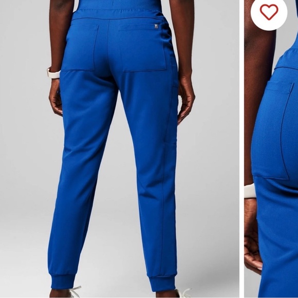 Fabletics On Call Scrub Jogger Royal Blue - Picture 2 of 2